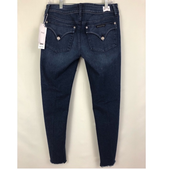 Hudson Collin Skinny Crop Raw Hem Size 26 NWT - Picture 2 of 8